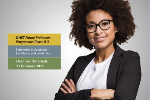 DHET Future Professors Programme 2025 for early and mid-career academics 