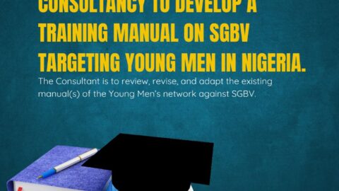 YouthHubAfrica Call for Consultant: Consultancy to develop a training manual on SGBV targeting young men in Nigeria.