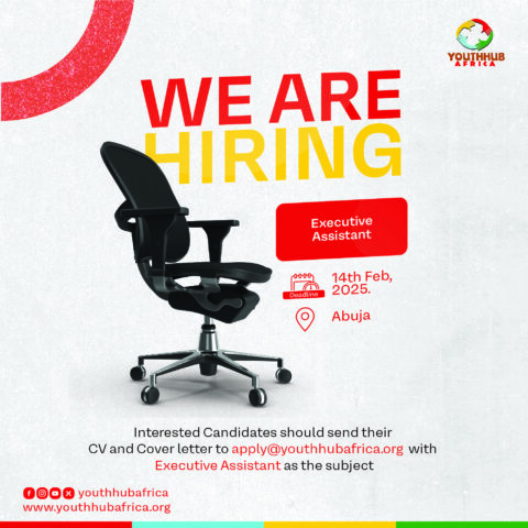 Call for Applications: Executive Assistant at YouthHubAfrica