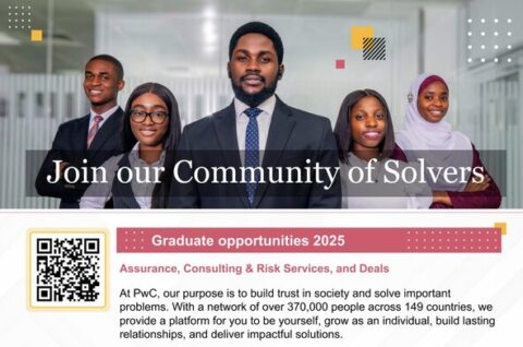 PwC Nigeria Graduate Trainee Programme 2025 for young Nigerian graduates.