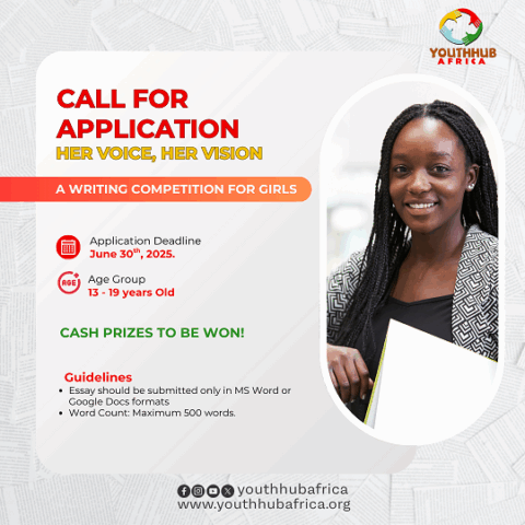 Her Voice, Her Vision: An Essay Writing Competition for young Nigerian Girls.