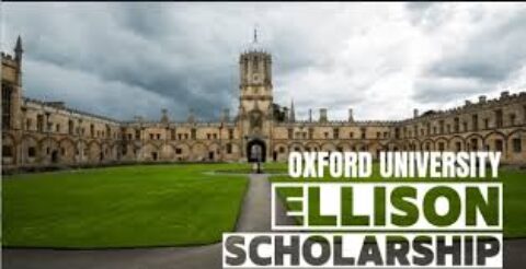 Ellison Scholars Undergraduate Programme 2026 for study at the University of Oxford (Fully Funded)